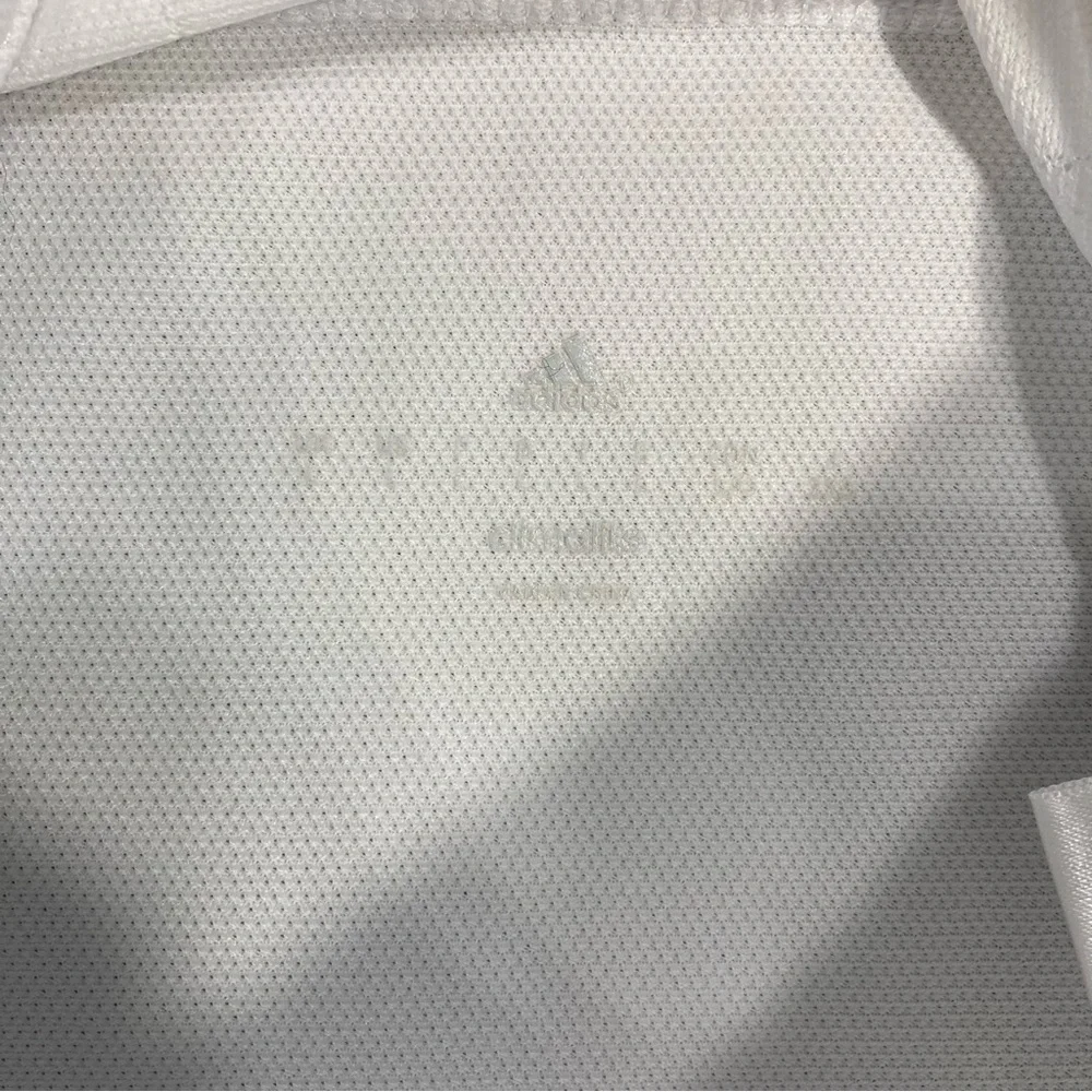 2015/16 Real Madrid Training Jersey Football Polo Shirt White Adidas Sz L S88942 - Picture 6 of 10